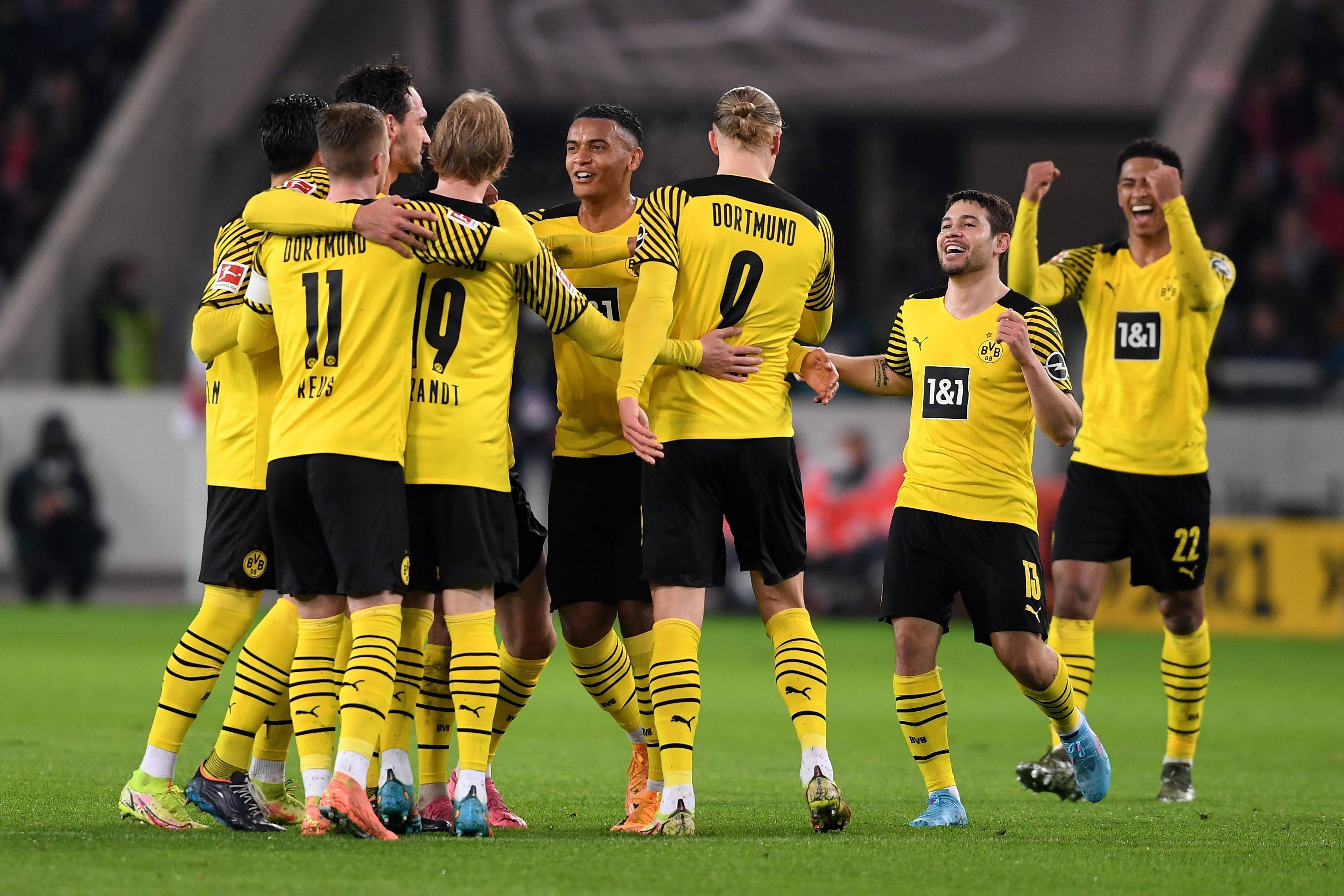 多特蒙德球员士气高昂,备战大战 多特蒙德球员士气高昂,备战大战